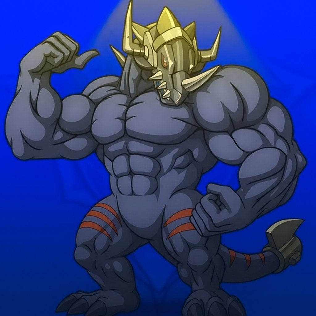 Greymon (Xros Wars) Muscle Mode