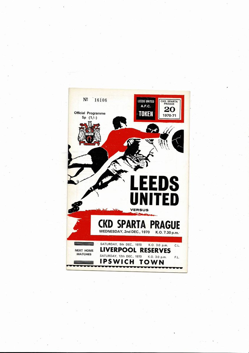 bobsprogrammes's tweet image. Leeds United v Sparta Prague Fairs Cup Football Programme 1970/71
£3.00 +Postage
Now available @ bobsprogs.com
@LUFCFANS1919 @LUFCFansForum @lufcfans @LUFC @SpartaPrague @ACSparta_EN @acsparta
@ACSparta_CZ