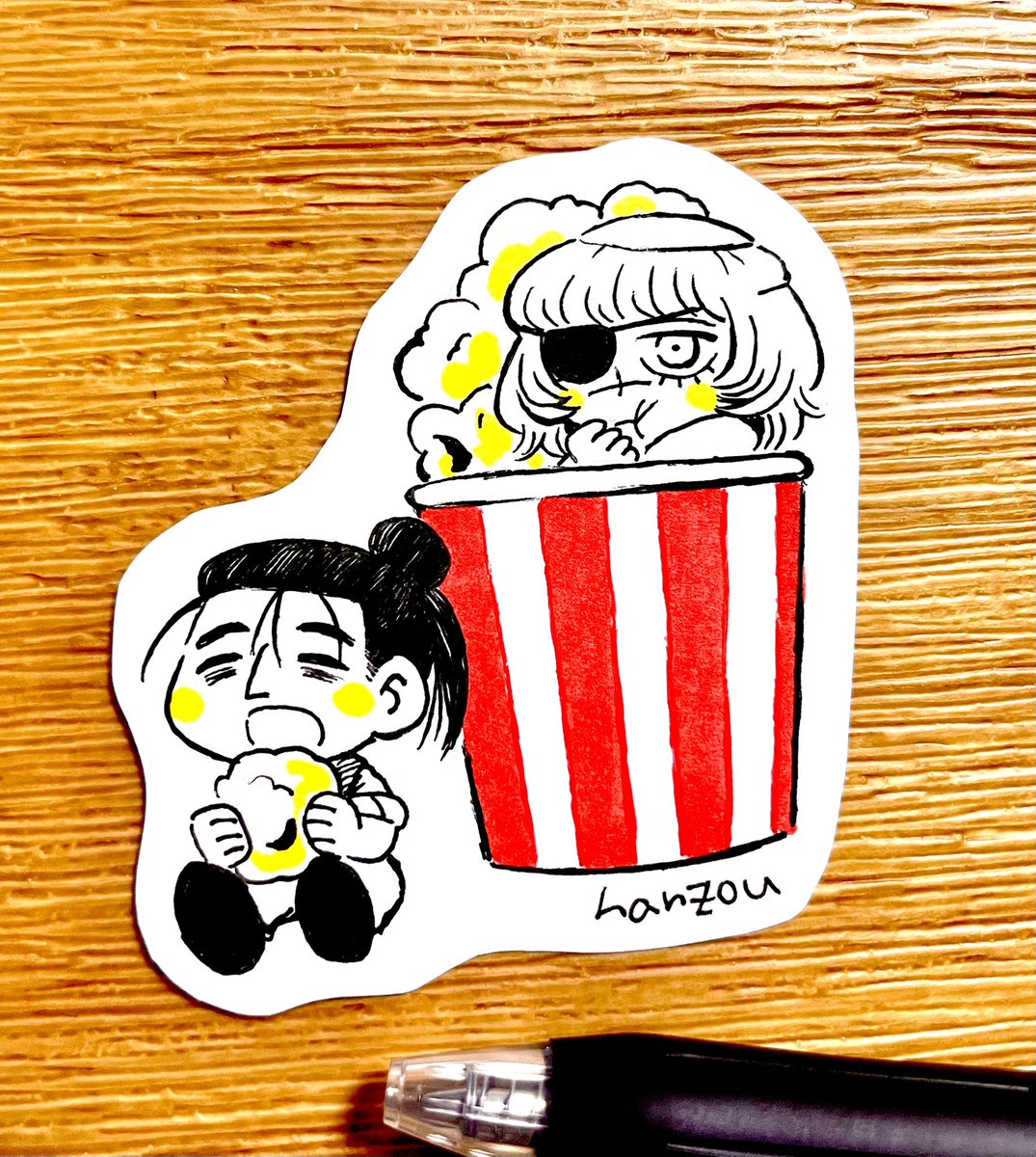オクバデ。ポップコーンはキャラメルが好きです🍿