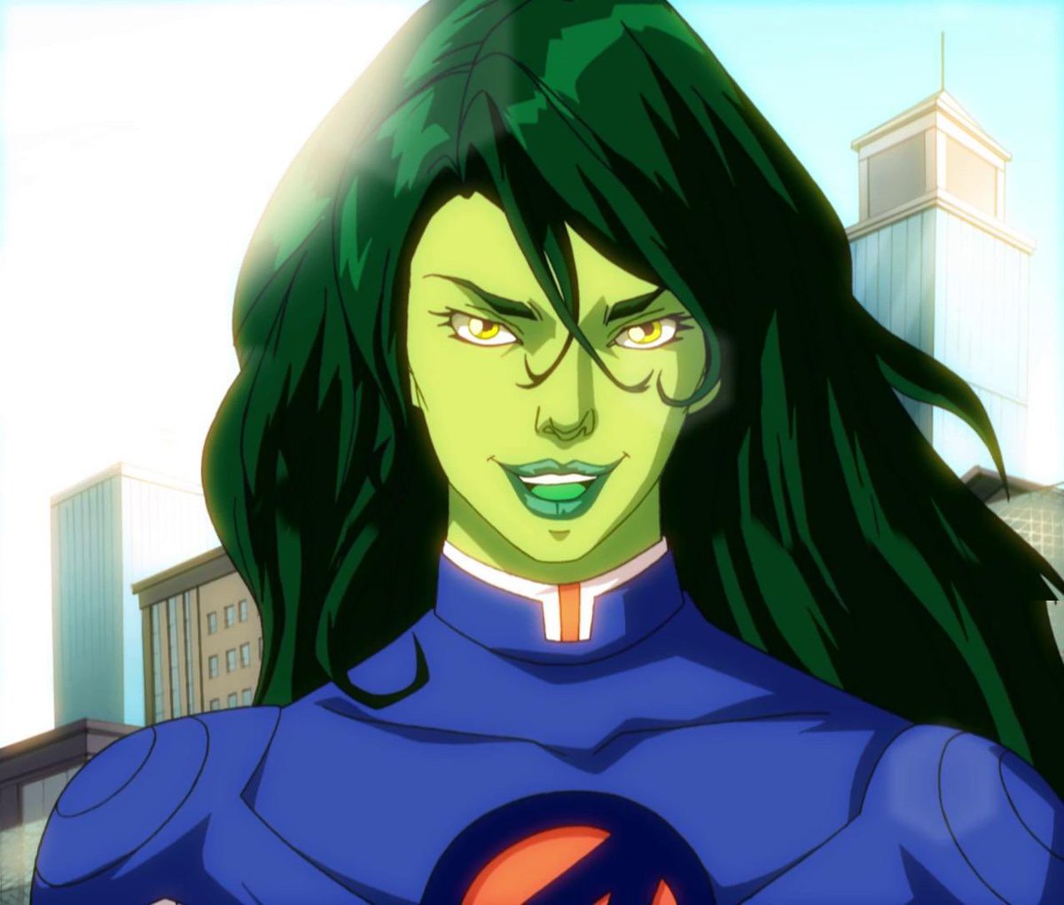 shulkiearchives's tweet image. she-hulk in the fantastic four: world’s greatest heroes (2006)