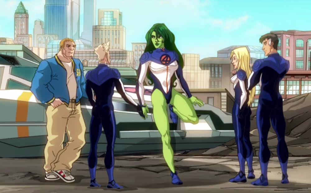 shulkiearchives's tweet image. she-hulk in the fantastic four: world’s greatest heroes (2006)