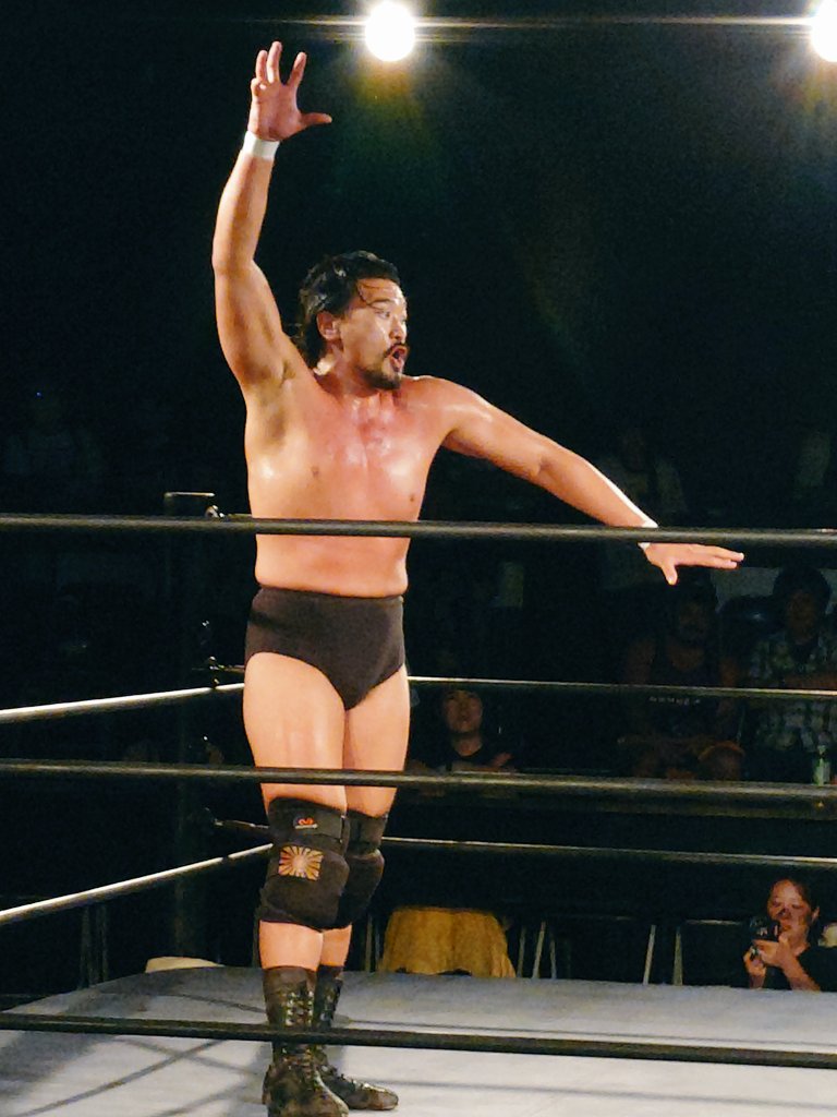 isuzu_ramen's tweet image. 樋口和貞選手

#GameChangerWrestling 
#gcwjapan 
#GCW
#ddtpro