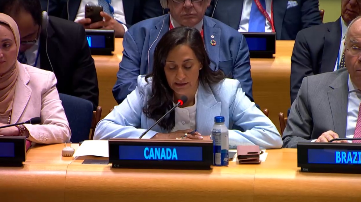 Saudi_Gazette's tweet image. #BREAKING: Canadian foreign minister: We are committed to a future where Palestinians and Israelis can live side by side in peace