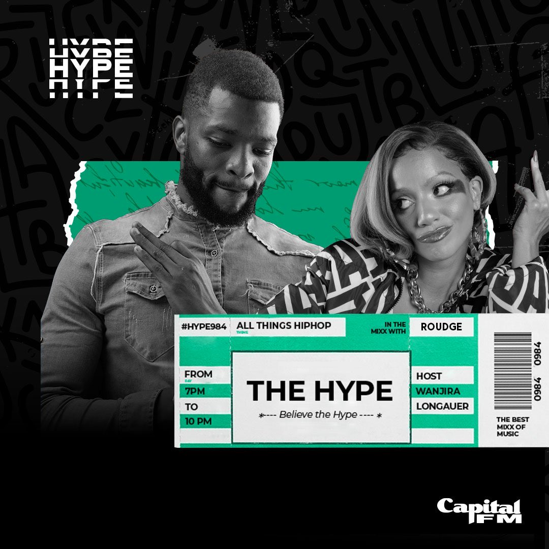 Happy New Week good people! 🙌

The Don <a href="/djroudge/">DJ ROUDGE🎧</a> together with your Hype Queen <a href="/WanjiraL/">Left Eye 👁️🖤</a>, are up in the studio tonight, set to rock this last week of July, serving hot jams and #TataTea! Tune in and turn it up! 🔥🎙️

Listen live: capitalfm.co.ke/listenlive/

#BelieveTheHype