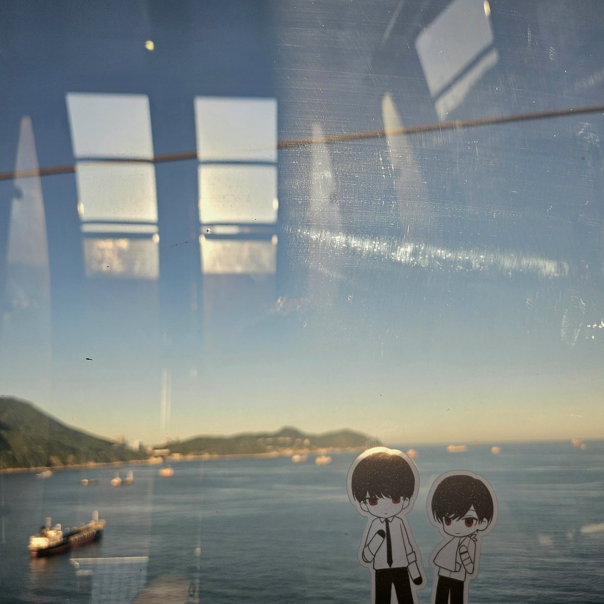 ooe_muing's tweet image. 섬은아니지만 바다에...