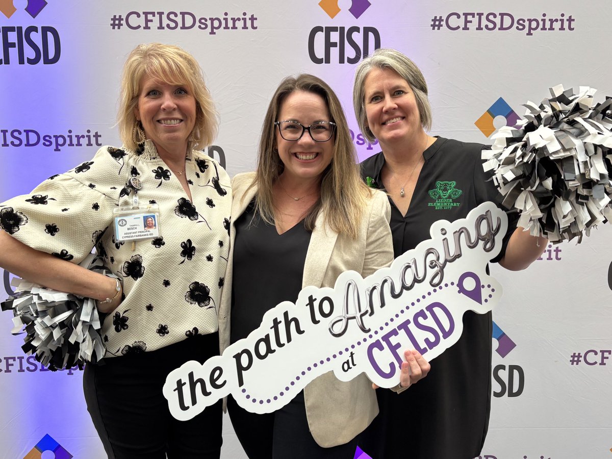 Dinah McMichael (@dinah_mcmichael) on Twitter photo We are ready to start this amazing year <a href="/CFISDLieder/">Lieder Elementary</a>! #pathtoamazing #cfisdspirit #adventureawaits #bettertogether We are ready to start this amazing year <a href="/CFISDLieder/">Lieder Elementary</a>! #pathtoamazing #cfisdspirit #adventureawaits #bettertogether