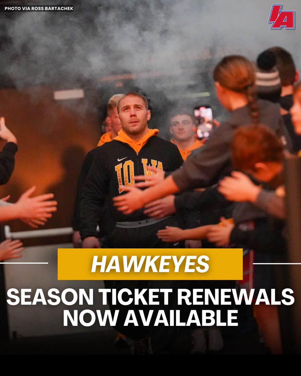rossbchek's tweet image. PSA for Iowa Wrestling Season Ticket Holders, the ticket office is now accepting renewals.
Not sure if a communication was sent out by the Ticket Office (if there was one I clearly missed it). I believe the deadline for renewal was late August.