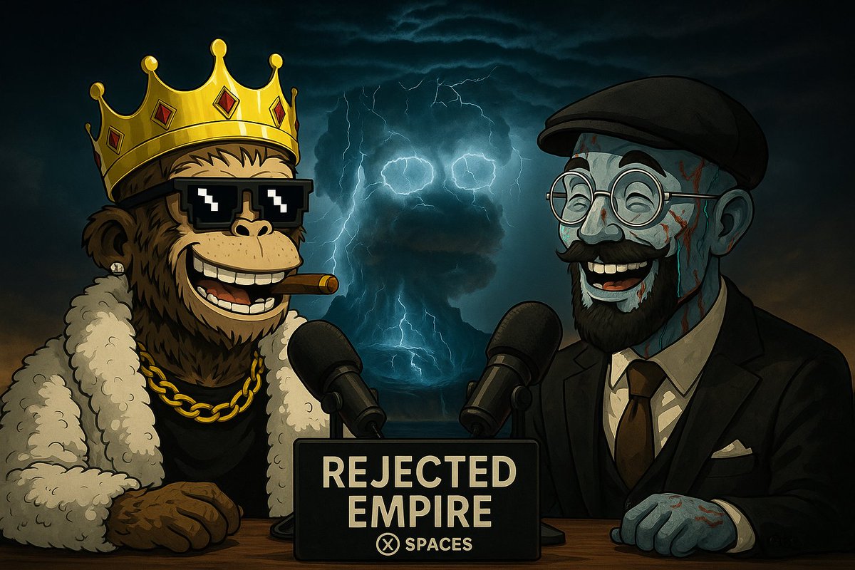 The Rejects (@rjctd_clubhouse) on Twitter photo REJECTED EMPIRE SPACES TODAY With <a href="/Omerta_SOL/">Omerta, the Grand Mafia</a>
x.com/i/spaces/1dRKZ…
WEEKLY 2pm EST
Episode one starts in 3 hours! REJECTED EMPIRE SPACES TODAY With <a href="/Omerta_SOL/">Omerta, the Grand Mafia</a>
x.com/i/spaces/1dRKZ…
WEEKLY 2pm EST
Episode one starts in 3 hours!