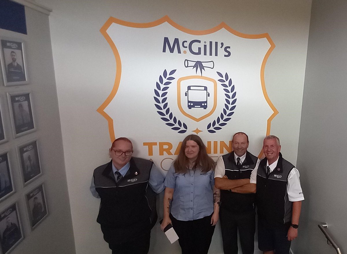A huge congratulations to Kirsty on passing her practical test today — and becoming McGill’s 250th successful pass! 🚍👏

An incredible achievement and a proud day for the team!

Ready to follow in her footsteps? Find out more 
👉 ow.ly/SFT750UKgjV