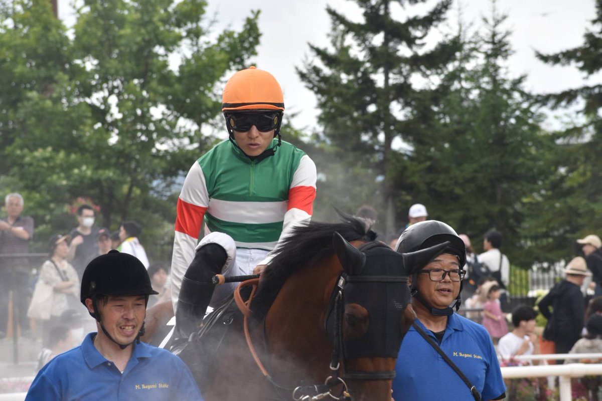yusukeforever26's tweet image. 昨日はオルフェストが札幌競馬場で
走ってくれたので応援に行きました🐴
オルフェストももう5歳、引退も遠く
ないと思うので顔見れてうれしかった
です😊。7着でしたがここまでいつも
元気に走ってくれて感謝です🙏