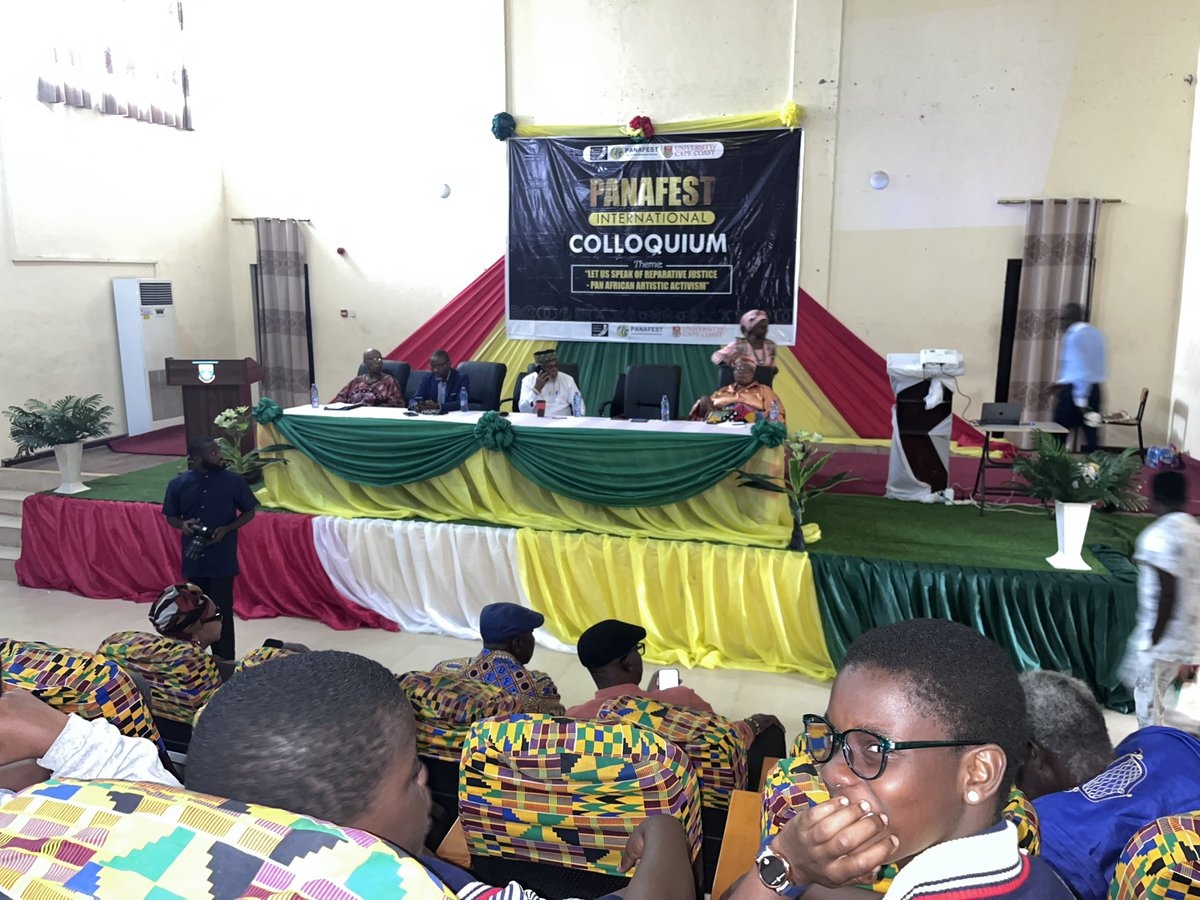 The PANAFEST International Colloquium as part of this 2025 PANAFEST and Emancipation Celebrations opens this morning <a href="/ghanatourismGTA/">Ghana Tourism Authority</a> #letusspeakofreparativejustice