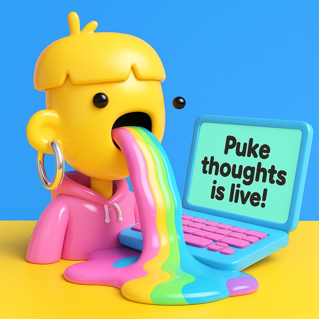 diego_ciborro's tweet image. Gm everyone! Puke thoughts first release it’s today, we are 50 subscribed and I can’t be happier :) 

degos.beehiiv.com