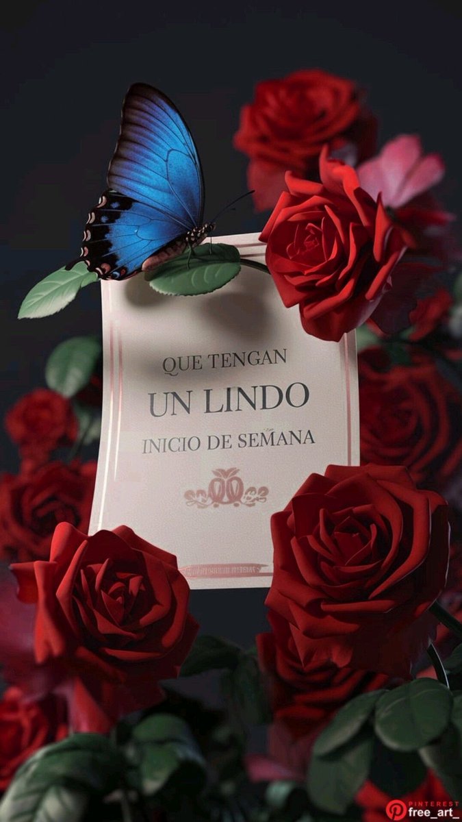 ¡ Buenos días ! 🌹 Lindo inicio de semana .