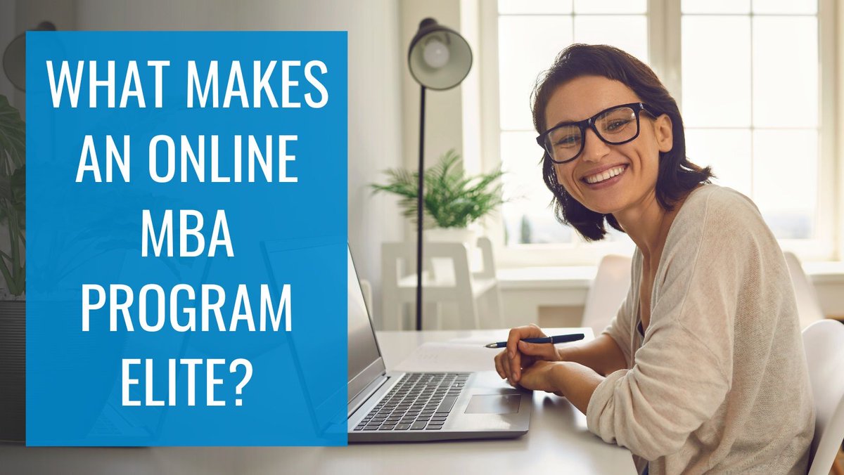What makes an online MBA program elite? Are online MBAs worth it? Answers from a Graduate AND former MBA Admissions officer from a top MBA program. buff.ly/m9181aR