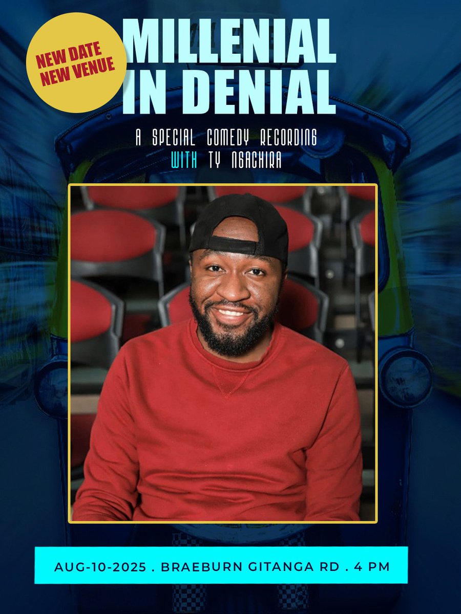 Good people. We have a new date and a new venue. 
Following the unfortunate cancellation of the July show. We would like to announce that the show will now be on August 10th, 2024, at the Braeburn Gitanga Theatre.

If you had already purchased a ticket. It is still valid.
If not,