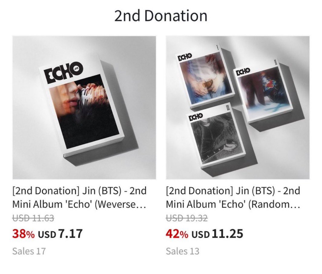 📣 Reminder!! Ending soon!! This discounted link is active to help increase ECHO sales for year end awards. This ends on July 31 11:59PM KST! Please utilize this well! ☺️🙏

🔗 tinyurl.com/s4rw4862