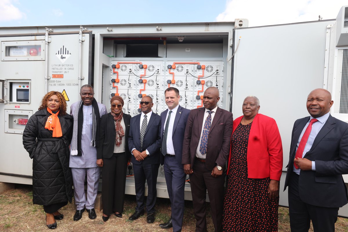UNDP Zimbabwe (@undpzimbabwe) on Twitter photo <a href="/MoHCCZim/">Ministry of HealthZW</a> <a href="/nealerichmond/">Neale Richmond</a> <a href="/GlobalFund/">The Global Fund</a> <a href="/Irish_Aid/">Irish Aid</a> <a href="/IrlAmbRSA/">Ambassador Austin Gormley</a> <a href="/IrlEmbPretoria/">Irish Embassy Pretoria</a> <a href="/Mandeep_Dh/">Mandeep Dhaliwal</a> <a href="/PeterASands/">Peter Sands</a> <a href="/UNDPAfrica/">UNDP Africa</a> <a href="/lucianamermet/">Luciana Mermet</a> <a href="/AyodeleOdusola/">Ayodele Odusola</a> <a href="/ahunnaeziakonwa/">Ahunna Eziakonwa</a> <a href="/WHO/">World Health Organization (WHO)</a> <a href="/UNDPHIVHealth/">UNDP HIV and Health</a> At <a href="/NatpharmZ/">NatPharm Zimbabwe</a>, the spotlight was on the #SolarForHealth programme, supported by <a href="/UNDP/">UN Development</a> & <a href="/GlobalFund/">The Global Fund</a>.
A 450 kWp solar system and a 1,000 kWh battery bank now power the warehouse, ensuring reliable & sustainable energy for storage & distribution of essential medicines.
<a href="/Irish_Aid/">Irish Aid</a> <a href="/MoHCCZim/">Ministry of HealthZW</a> <a href="/nealerichmond/">Neale Richmond</a> <a href="/GlobalFund/">The Global Fund</a> <a href="/Irish_Aid/">Irish Aid</a> <a href="/IrlAmbRSA/">Ambassador Austin Gormley</a> <a href="/IrlEmbPretoria/">Irish Embassy Pretoria</a> <a href="/Mandeep_Dh/">Mandeep Dhaliwal</a> <a href="/PeterASands/">Peter Sands</a> <a href="/UNDPAfrica/">UNDP Africa</a> <a href="/lucianamermet/">Luciana Mermet</a> <a href="/AyodeleOdusola/">Ayodele Odusola</a> <a href="/ahunnaeziakonwa/">Ahunna Eziakonwa</a> <a href="/WHO/">World Health Organization (WHO)</a> <a href="/UNDPHIVHealth/">UNDP HIV and Health</a> At <a href="/NatpharmZ/">NatPharm Zimbabwe</a>, the spotlight was on the #SolarForHealth programme, supported by <a href="/UNDP/">UN Development</a> & <a href="/GlobalFund/">The Global Fund</a>.
A 450 kWp solar system and a 1,000 kWh battery bank now power the warehouse, ensuring reliable & sustainable energy for storage & distribution of essential medicines.
<a href="/Irish_Aid/">Irish Aid</a>
