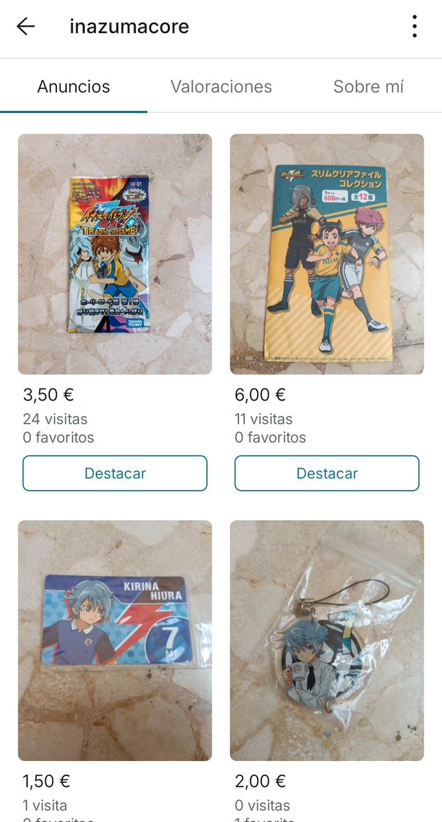 InazumaCore's tweet image. Vengo a dejar esto por aquí por si queréis echar un vistazo 

Hoy colgaré más cositas 👀

vinted.es/member/2750772…