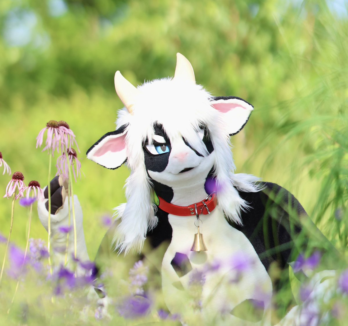 🐄（この草食えるんだっけ...?）

🐄「あっ！この草食えるんでしたっけ！？」