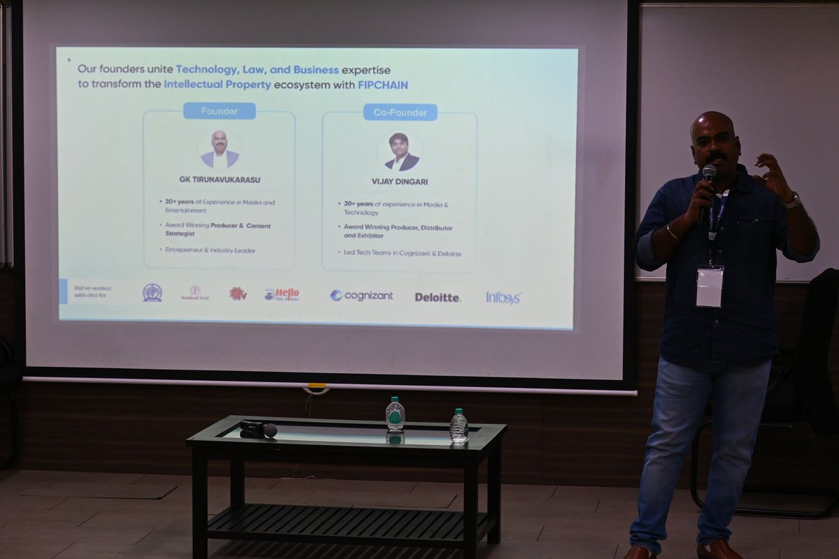 TBI_Veltech's tweet photo. ✅Ignite Innovation 2025 – IIT Madras Edition
Vel Tech TBI was proud to join #IgniteInnovation2025 at @IITMIC , invited by @TheDeepTechVerse!
🎤 Blinc Smart Homes
🎤 Fipchain
 AstralBeat Innovations
Exciting day of innovation &amp; pitches!
#VelTechTBI #StartupEcosystem #Innovation https://t.co/OL8iXsQMpY