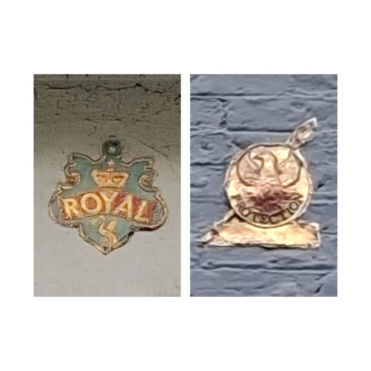 reading_ulysses's tweet image. Spotted at height on adjacent walls on High Petergate, #York. I can only think they are fire insurance certificates. Always remember to look up occasionally 🙂!