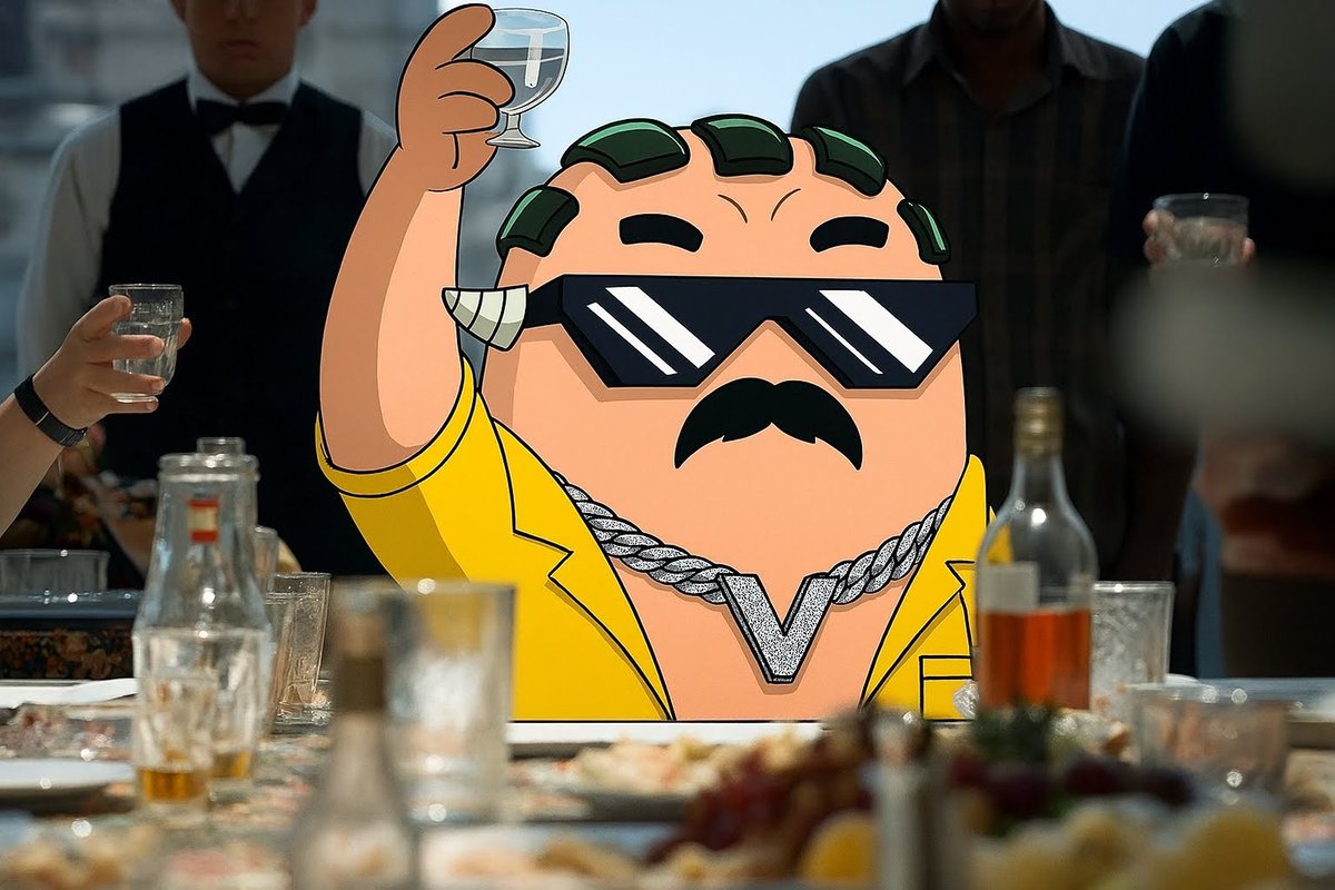 varkuxyz's tweet image. GM

One toast... and the table is mine