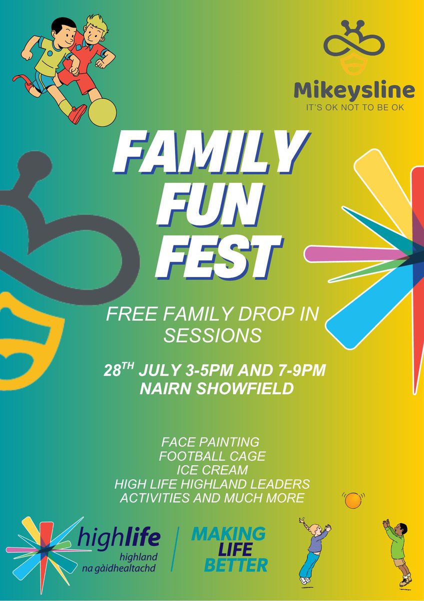 HLH Sport (@hlhsport) on Twitter photo 🤸♀️ Family Fun Fest 🤸♀️
On TODAY at Nairn Showfield - sounds like a great day out if you are in the area 🎉
<a href="/HLHsocial/">High Life Highland</a> 🤸♀️ Family Fun Fest 🤸♀️
On TODAY at Nairn Showfield - sounds like a great day out if you are in the area 🎉
<a href="/HLHsocial/">High Life Highland</a>
