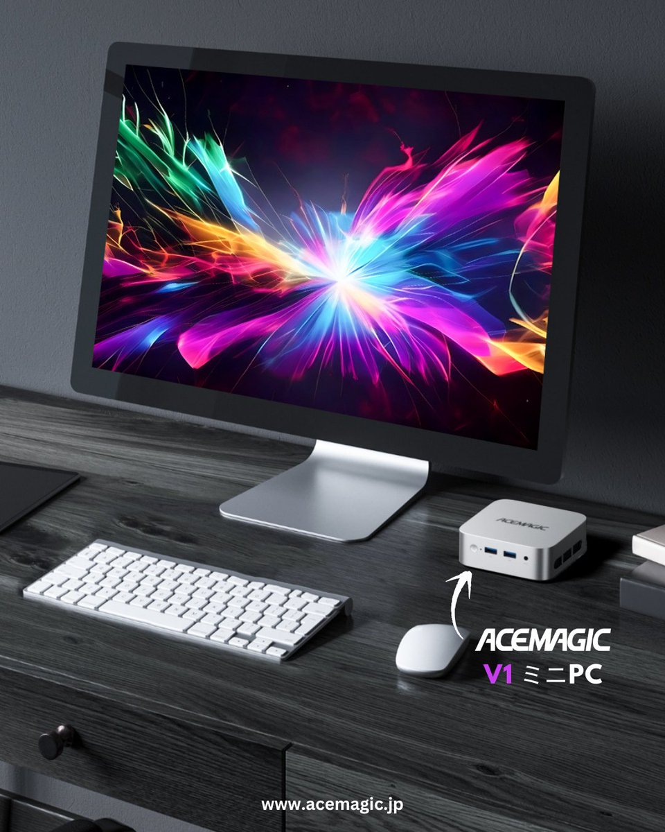 AcemagicPC_JP's tweet image. ACEMAGIC V1 #ミニPC Intel Twin Lake N150 😲🖥️
効率性を追求して設計されたプロセッサーで、シームレスなマルチタスクとスムーズなパフォーマンスを体験してください。

割引コード : 「𝟳𝗔𝗖𝗘𝗙𝗔𝗡𝟯 」
👇
acemagic.jp/products/minip…

#acemagicv1 #ACEMAGICPC #ACEMAGICミニPC #コンピューター