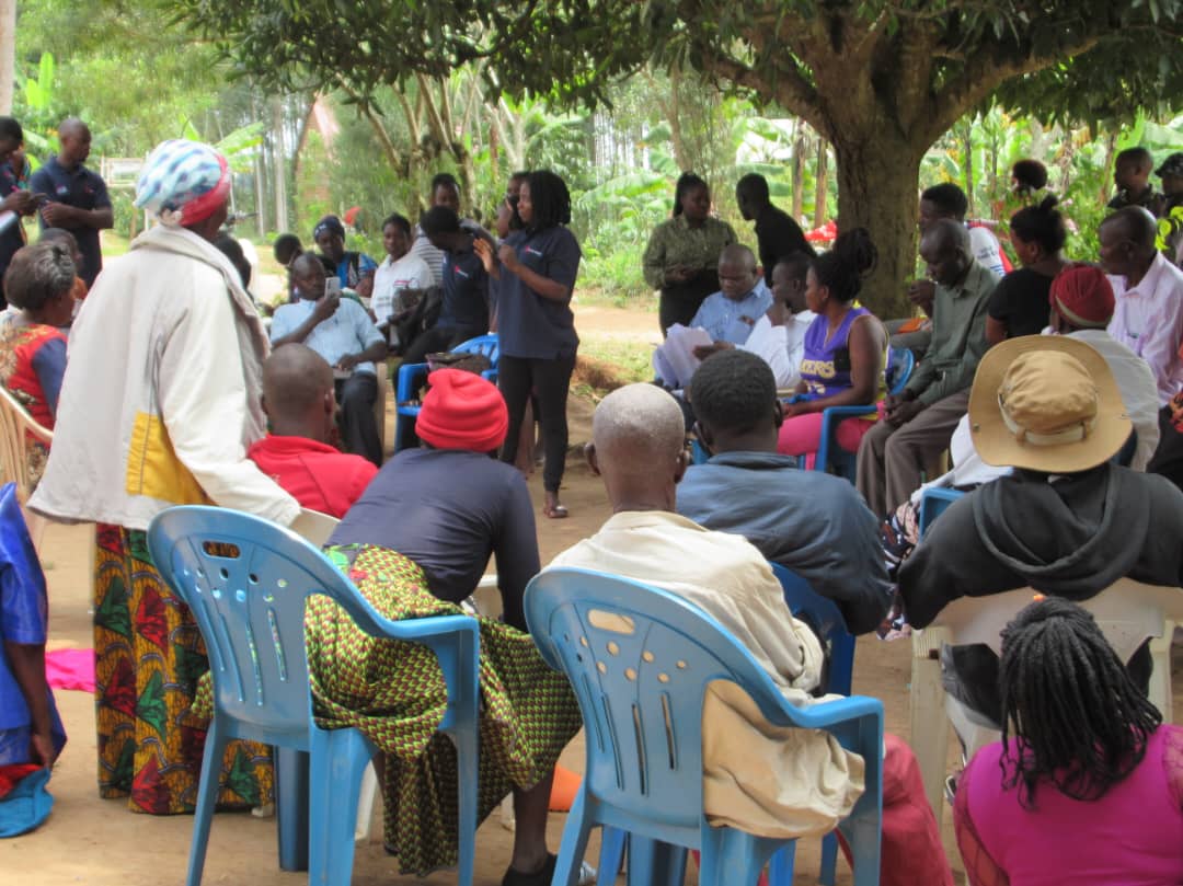 Voice of the youth kakiri conducting a community dialogue about substance and drug abuse among the youth, this activity aims to address the community about a healthy mind and the participants included parents, local leaders and young people.