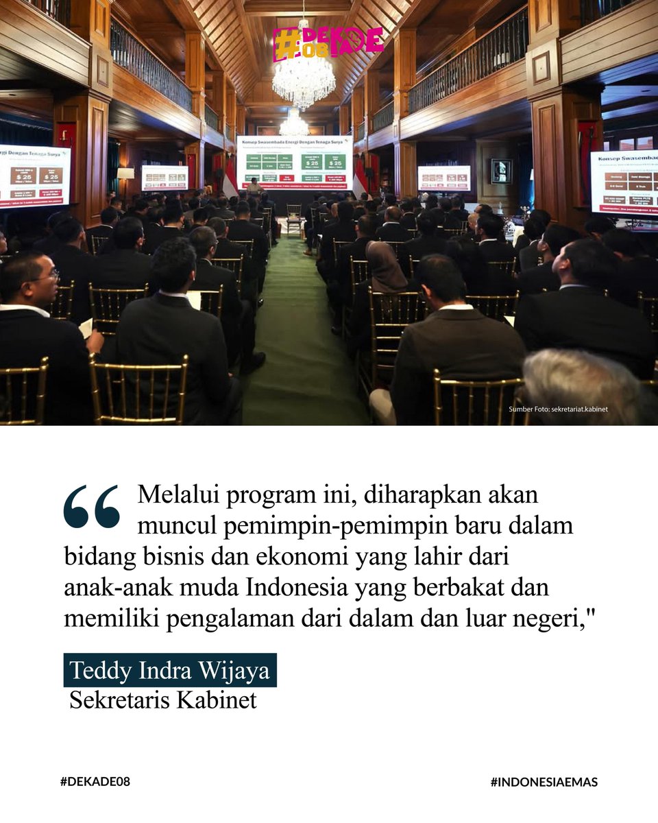 Puluhan profesional muda di Indonesia melakukan pertemuan khusus dengan Presiden Prabowo Subianto. Ada sekitar 82 orang profesional muda yang mengunjungi Prabowo di kediaman pribadinya, Hambalang, Jawa Barat.

#presidenprabowo #prabowo #pemerintah #indonesiaemas #dekade08