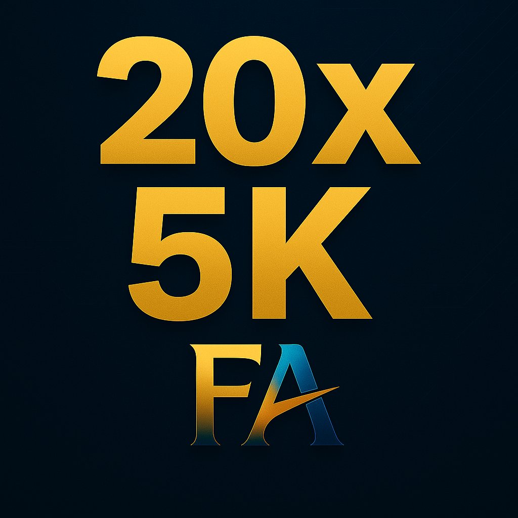 100 k giveaway 20x5k with <a href="/OfficialNostro/">Nostro</a> 
Like,retweet and tag 3 friends
Join our discord: discord.gg/hA88T6EWEm
Also follow: <a href="/dr_amshudfx/">𝔻𝕣. 𝔸𝕞𝕤𝕙𝕦𝕕𝔽𝕩</a> <a href="/_itz_black__/">RahulFX</a> 
Spin will be at 7 pm on our discord discord.gg/hA88T6EWEm
#forex #giveaway #propfirm #fundedalliance