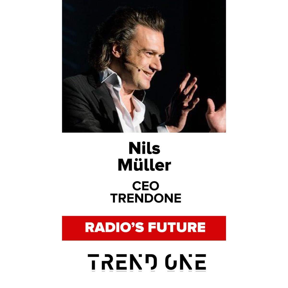 SwissRadioDay's tweet photo. 🚀 Nils Müller nimmt dich am #SRD25 mit in die Zukunft des Radios:
Welche Technologien, Formate und Denkweisen sichern Relevanz bis 2030?
Er zeigt die Trends und Superkräfte, die Radiomacher:innen jetzt kennen müssen – inspirierend, praktisch, zukunftsfit
📅 Nur am #SwissRadioDay https://t.co/J0QePPvNjo