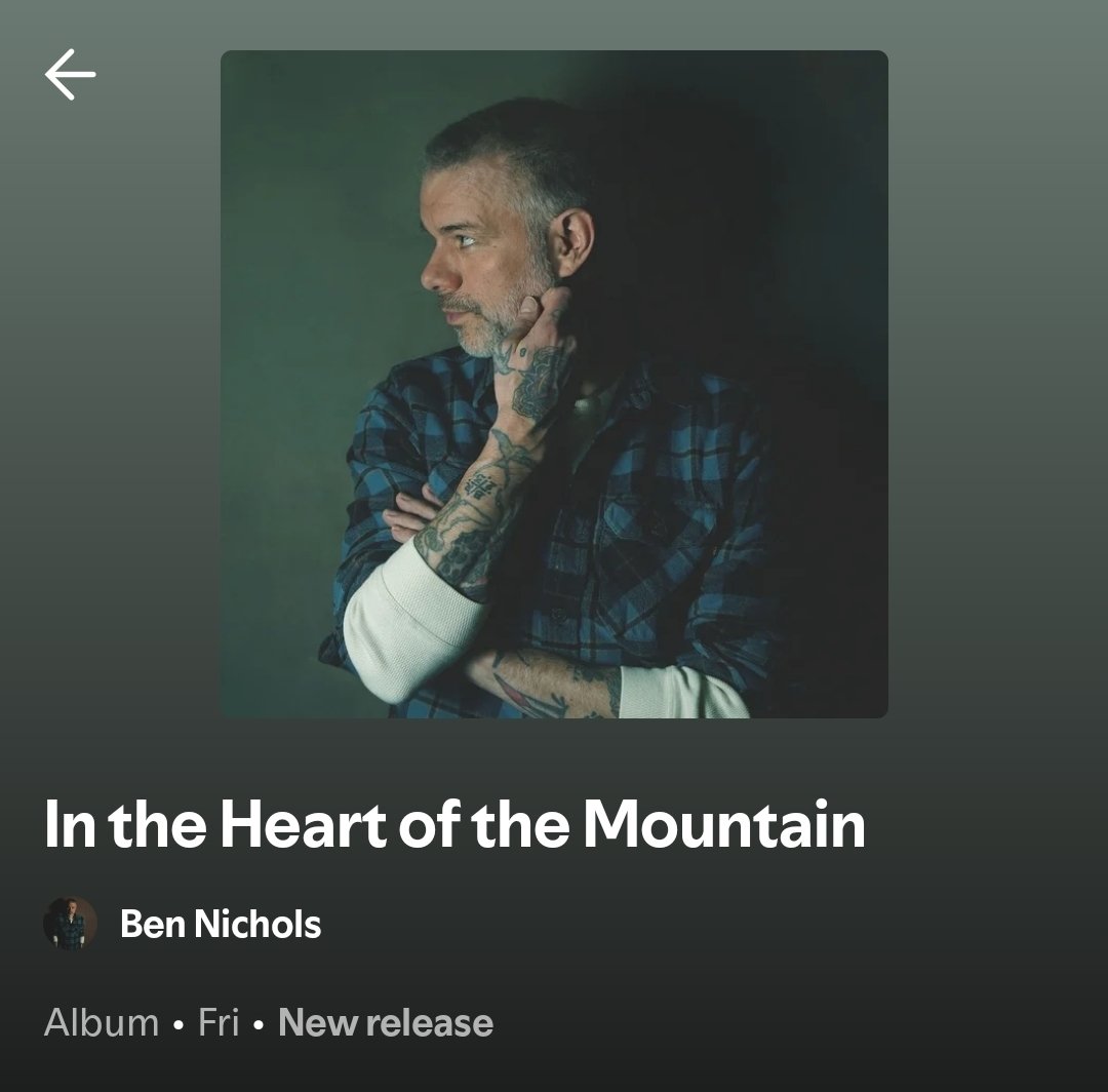 TheKro16's tweet image. Starting off the morning with some Ben Nichols before jumping back into Black Sabbath. 11/19 albums down.