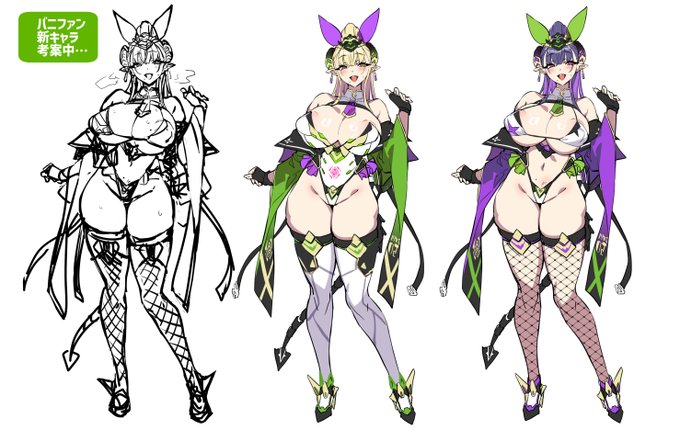 ヒッソリと新キャラも考え中…。 