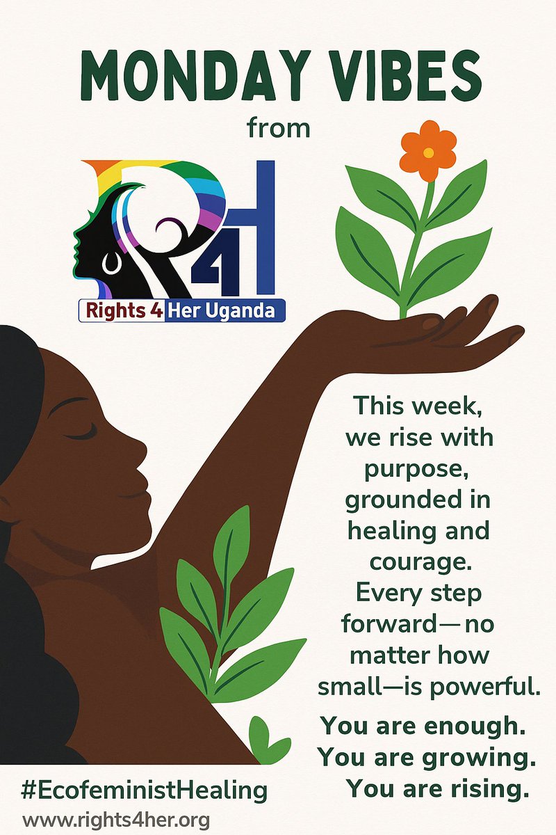 🌿 Monday Vibes

Rise with purpose. Heal with courage. Grow with power. You are rising &amp; rooted in strength.

This week, may you walk gently with nature, speak boldly with truth &amp; rest deeply in your becoming.

✨ We wish you a grounded &amp; powerful week ahead.
#EcofeministHealing