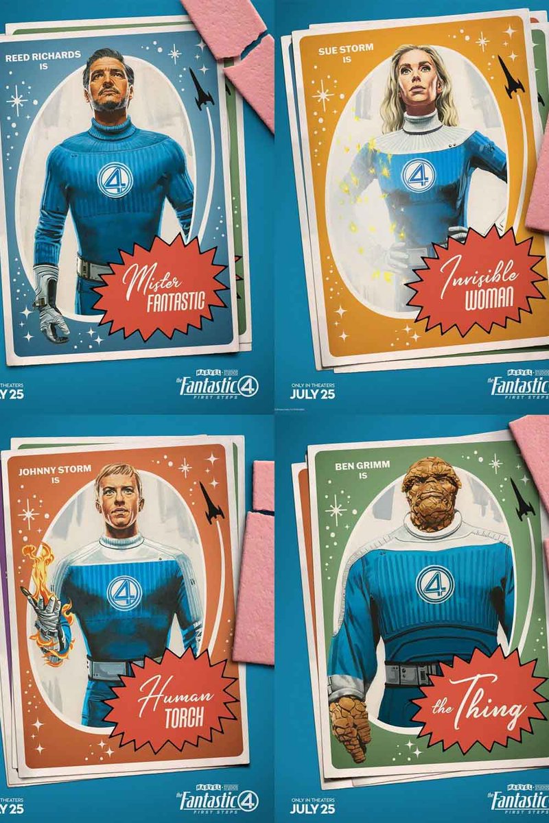 Los Cuatro Fantásticos impactan en su estreno y dejan a Superman en la sombra 🚀 Marvel ha vuelto a lo grande #FantasticFour #Taquilla #MarvelStudios f.mtr.cool/ecwdyuopus