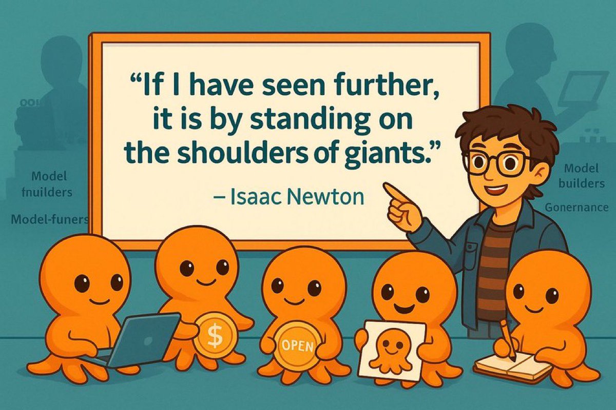 If I have seen further, it is because I stand on the shoulders of giants,” Isaac Newton.

In the realm of AI, these giants are the data contributors, model builders, and fine-tuners.

However, in today’s system, they remain invisible.

OpenLedger changes that.

Every model