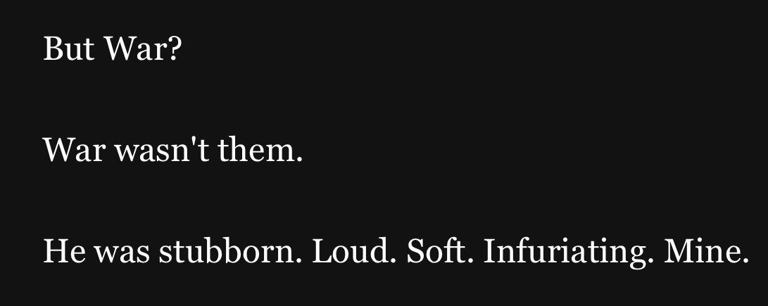 yiwobfs's tweet image. war thoughts be like:

and yin?

he was everything i wanted, but not mine.