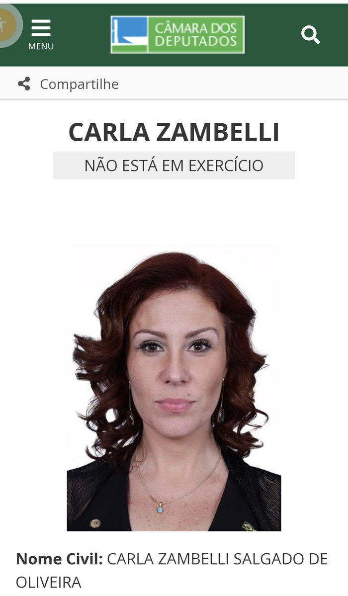 CARLA ZAMBELLI CRIMINOSA E MENTIROSA. 
PÔ ELA ACHA QUE TEM PODER TENTOU PLANEJAR UM GOLPE! 
FEZ UMA MENTIRA TÃO GRANDE PARA PRENDER O MINISTRO ALEXANDRE DE MORAES. 
FUGIU DO PAÍS E ABANDONOU SEUS ELEITORADOS. 
E AGORA ESTÁ SE FAZENDO DE VÍTIMA! 
TENHAM   MEDO DELA.