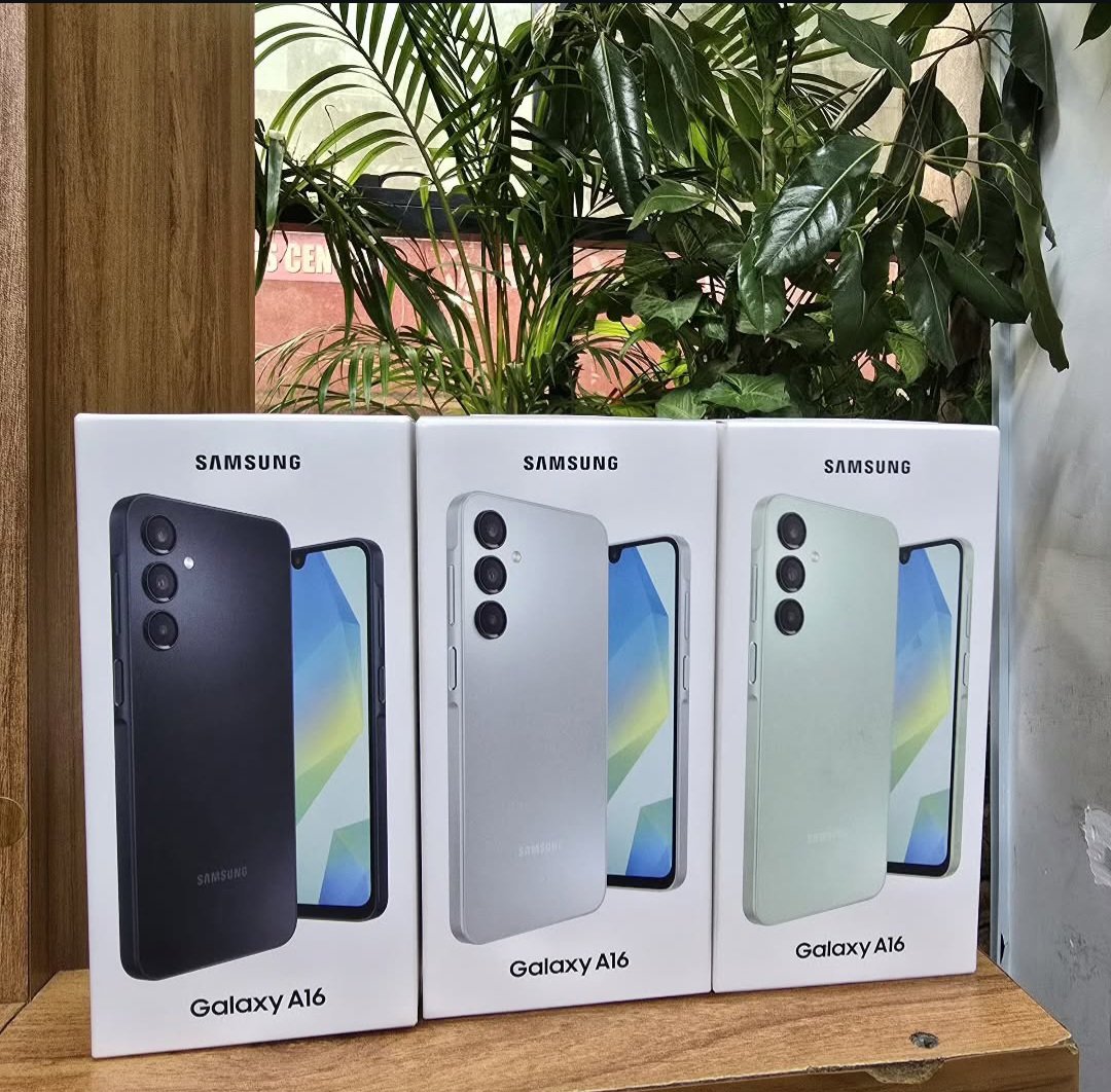 Jeastsolutions's tweet image. Order 💫  Only 🚨 @jeastsolutions 

SAMSUNG A16 (2 years warranty) 

4GB +128GB -Kshs 17,000
6GB +128GB-kshs 18,500
8gb +256gb -kshs 24,500 

#Samsung #smartphone #samsungkenya #samsungaseries #jeastsolutions