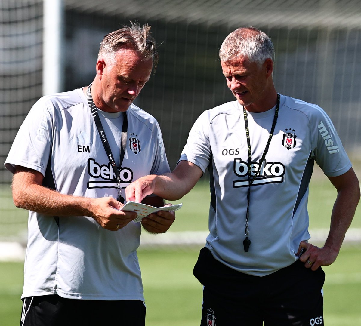 Erling Moe &amp; Ole Gunnar Solskjaer.