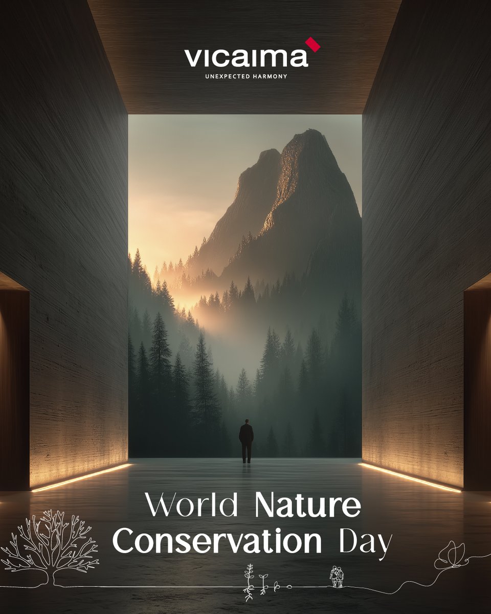 For Vicaima, this World Nature Conservation Day is an affirmation of our core belief: every single door we craft is a portal.
A portal to what?
A portal to a better future. One built on a deep respect for our planet, where the choices we make today protect for tomorrow.