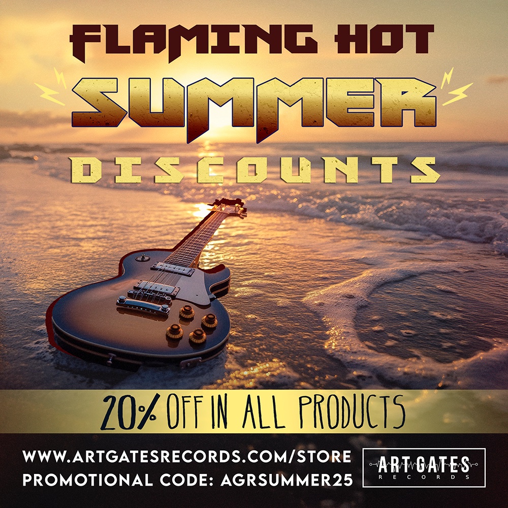 ArtGatesRecords's tweet image. 🔥SUMMER DEALS ARE ON FIRE AT AGR 🔥

👉 Just enter the promo code 𝗔𝗚𝗥𝗦𝗨𝗠𝗠𝗘𝗥𝟮𝟱 at checkout and enjoy the 20% discount!

⚠️ Offer valid until August 𝟯𝟭𝘀𝘁.
artgatesrecords.com/store/en/

#AGROnlineStore #SummerDiscount #MetalMerchandise #AGRSUMMER25 #ArtGatesRecords