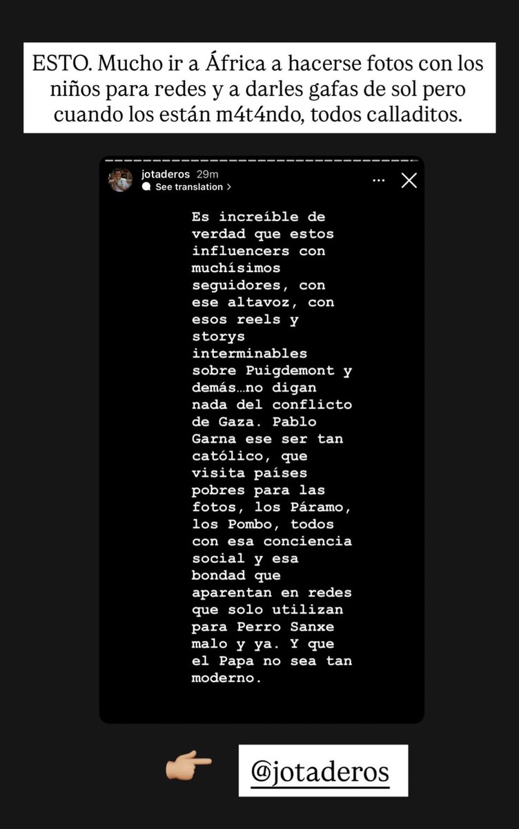 elojoquetodolv's tweet image. Si el o la influencer que sigues no usa su altavoz para cosas verdaderamente importantes (ni una sola vez), a lo mejor no merecen tu apoyo.