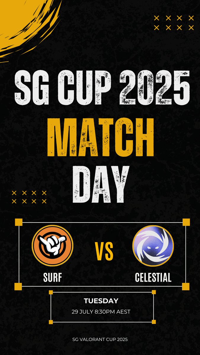 Celestial (@esp_celestial) on Twitter photo Game 1 Incoming!
Celestial vs <a href="/SurfEsports/">Surf Esports</a> kicks off on Lotus
ποΈ July 29
π£ 8:30 PM
Donβt blink β itβs about to get intense!
#CelestialVsSurf #Esports #Valorant #Lotus Game 1 Incoming!
Celestial vs <a href="/SurfEsports/">Surf Esports</a> kicks off on Lotus
ποΈ July 29
π£ 8:30 PM
Donβt blink β itβs about to get intense!
#CelestialVsSurf #Esports #Valorant #Lotus