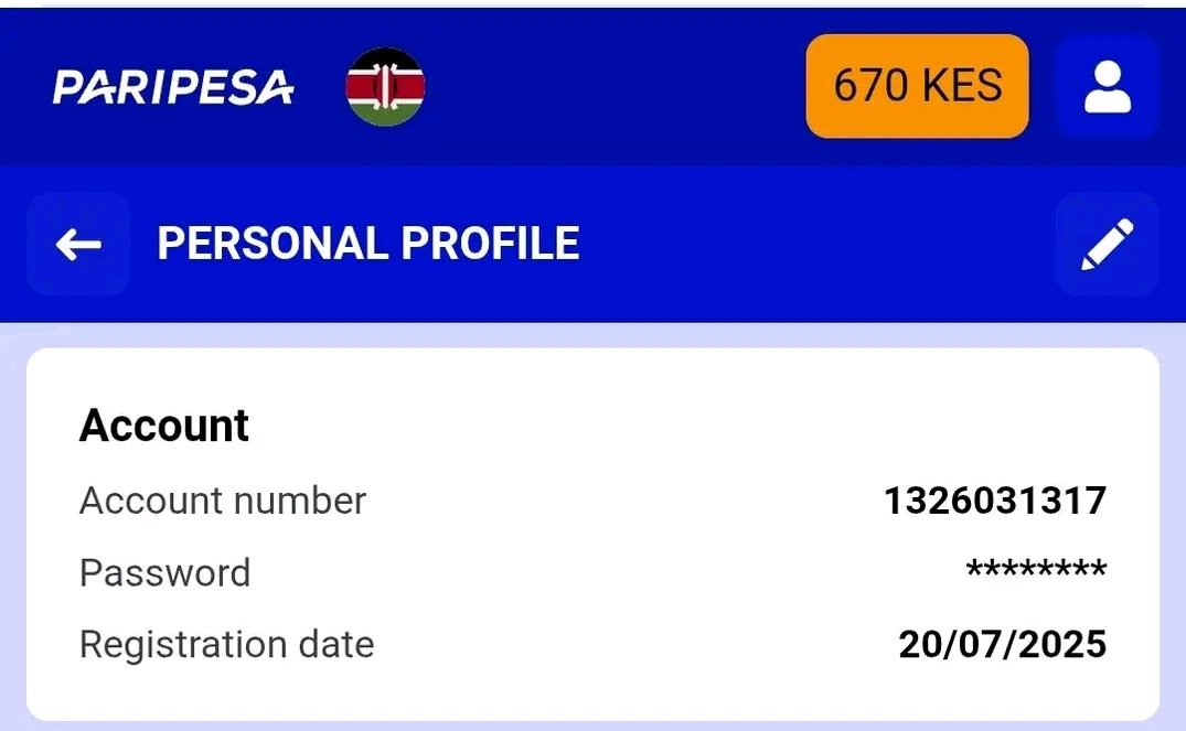 Rodrigoss556's tweet photo. @GhuyahUldah Ksh 670 nimedeposit kwa account 
Account id 1326031317 https://t.co/Q1oNzqsh7S