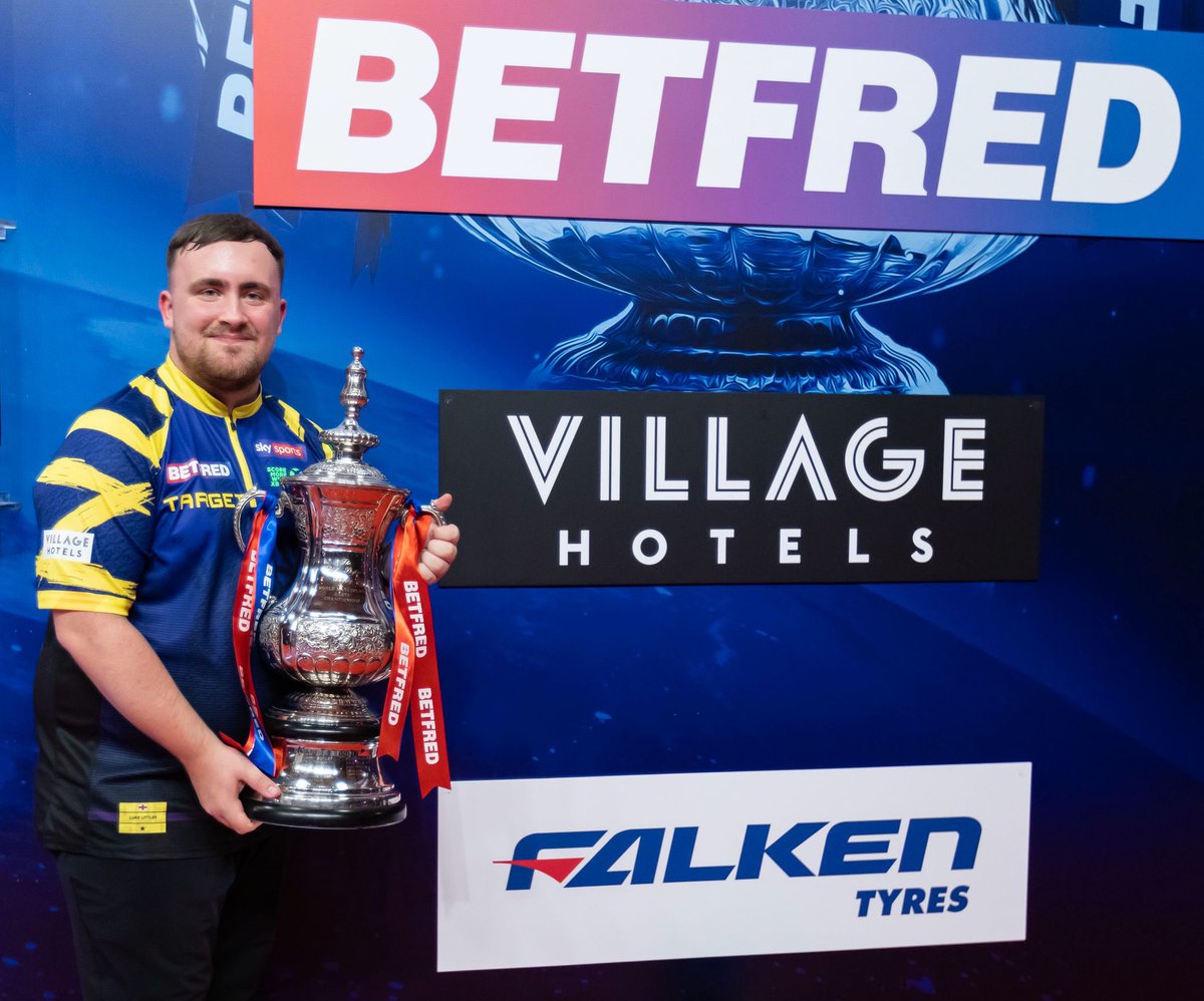Huge congratulations to <a href="/LukeTheNuke180/">Luke Littler</a> on last night’s win🎯🏆💥 <a href="/OfficialPDC/">PDC Darts</a>  #officialpartner