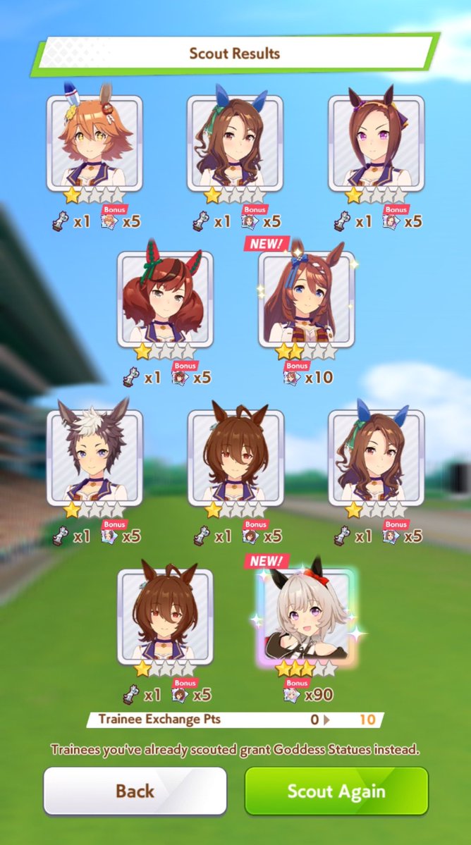 kerameow's tweet image. I got her I&apos;m my first ten pull??!?!?!