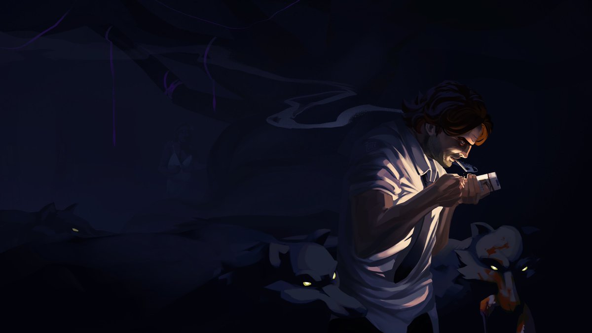 finally decided to stop picking at this painting and just post it
#TheWolfAmongUs