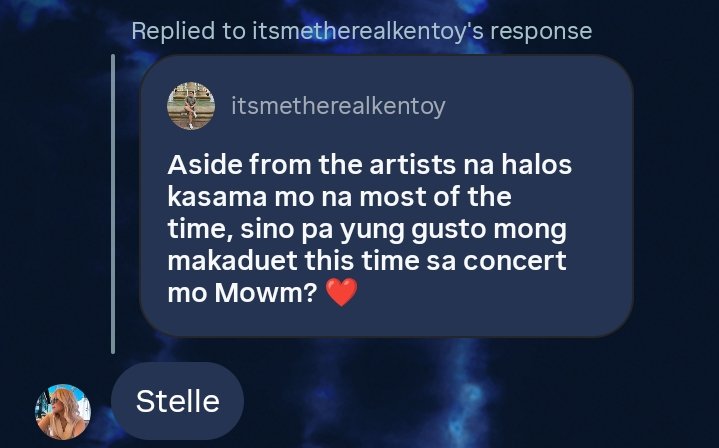 dearestklang's tweet image. Klarisse wants to have a duet with SB19&apos;s Stell! 🥹🫶

sumobra yung E 😭 pero si stell talaga to! HAHAHAHAHA